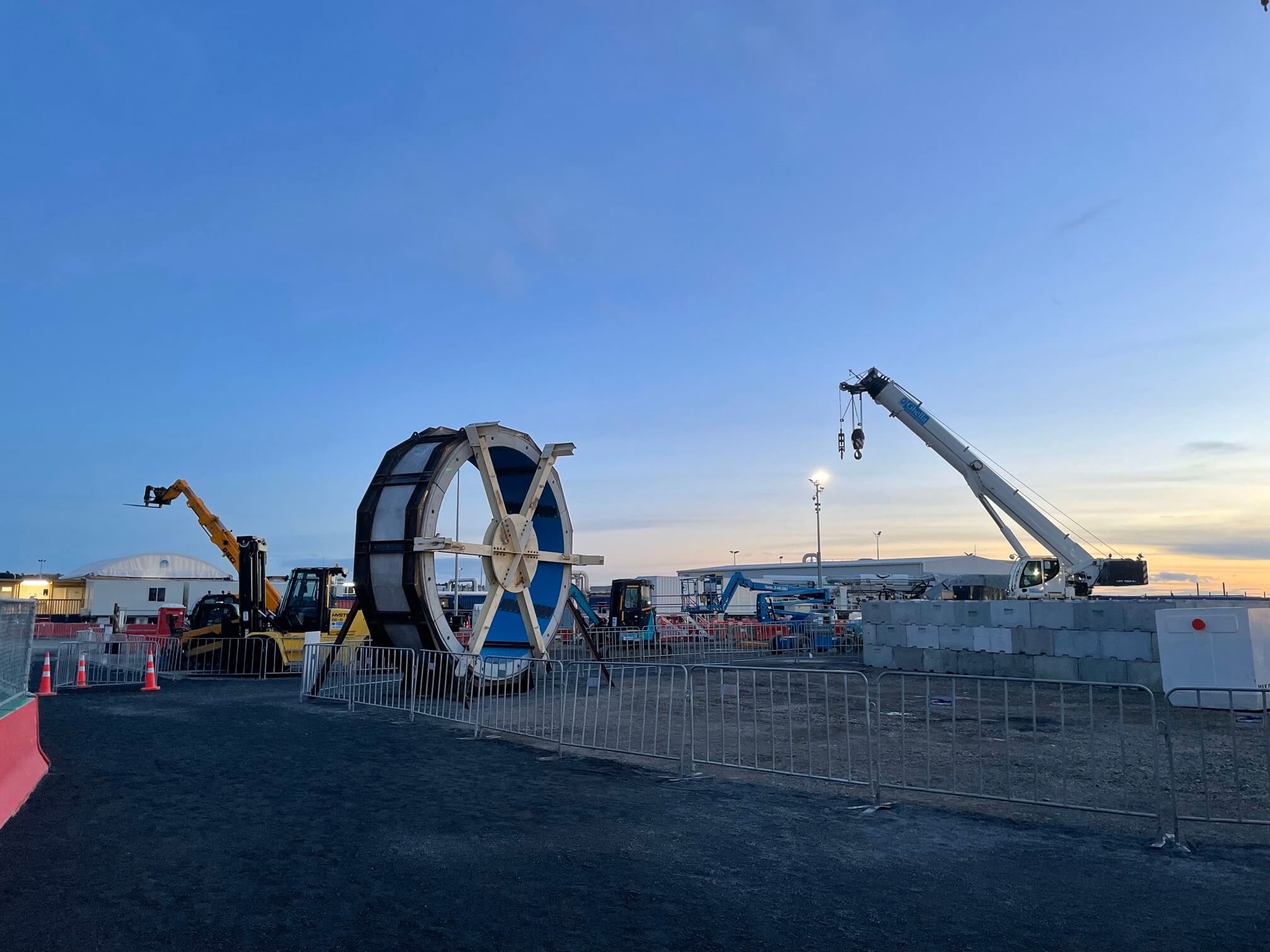 45m Tunnelling Shaft Lighting – Central Interceptor