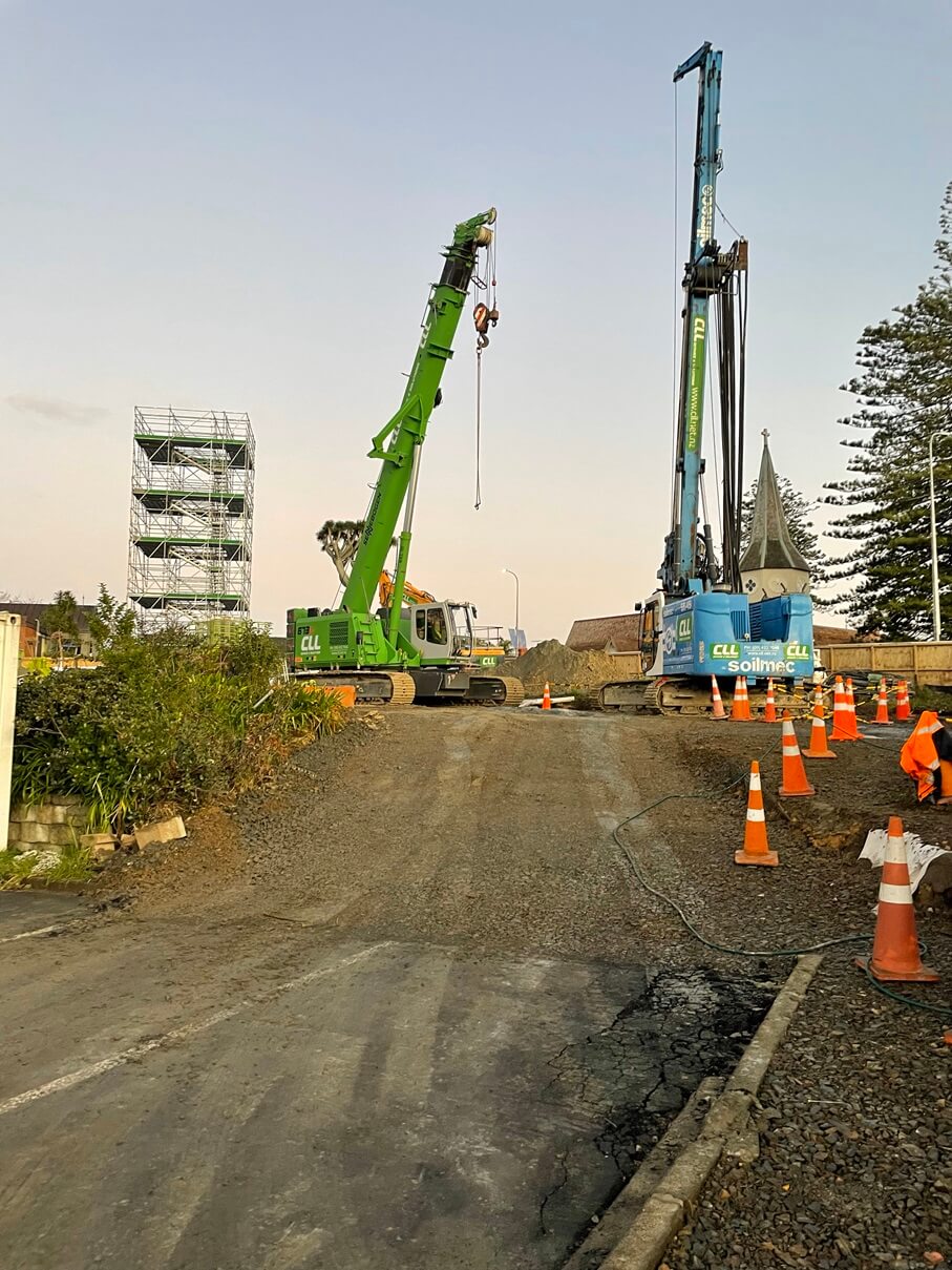 45m Tunnelling Shaft Lighting – Central Interceptor